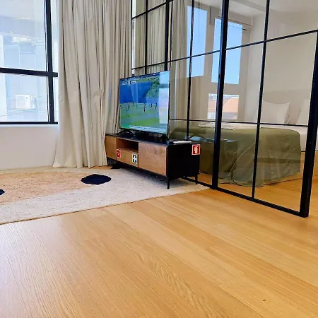公寓 Cozy Downtown Studio-3min Bolhao Metro 波尔图
